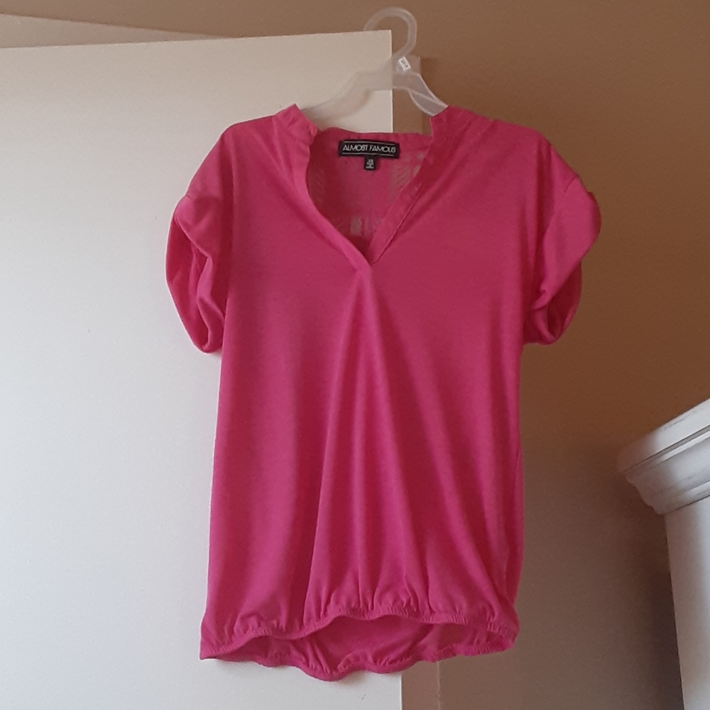 Pink blouse